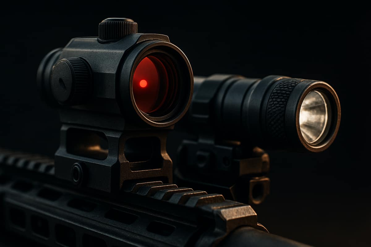 Guía de ópticas y miras para airsoft: Red Dot, Holográficas y Linternas