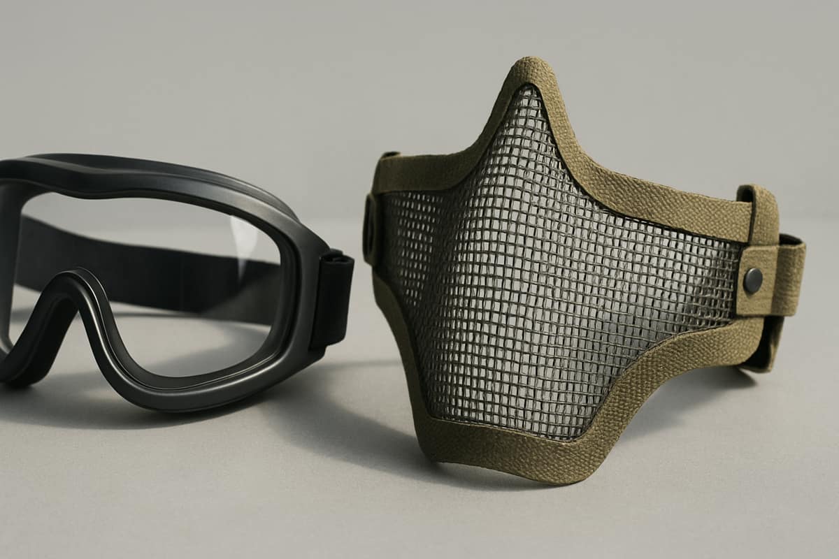 Protección ocular en airsoft: elige gafas y máscaras homologadas